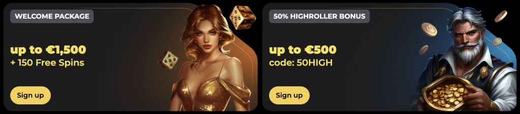 Promoties en Bonusaanbiedingen Vipzino Casino